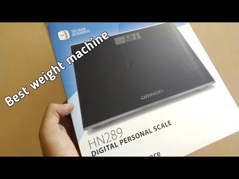 Omron Elektroninės svarstyklės HN289 video
