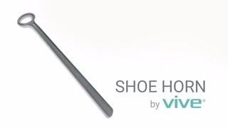 Shoe Horn by Vive - Long Handled Shoe Horn for Boots, Shoes, and More.