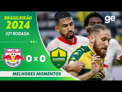 Gols e lances de Red Bull Bragantino x Cuiabá