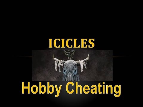 Hobby Cheating 157 - How to Create and Paint Icicles