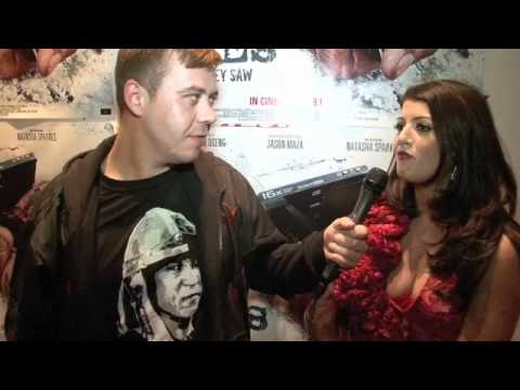 Natasha Sparkes Interview for iFILM LONDON / THE TAPES PREMIERE (LEICESTER SQ)