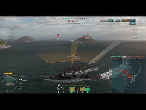 WoWs gunboating Yugumo ranked win