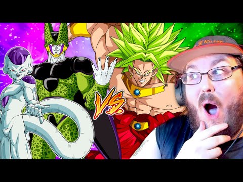 [ WHAT-IF ] Frieza, Cell Vs Broly - Dragon Ball Z Sprite Animation REACTION!!!