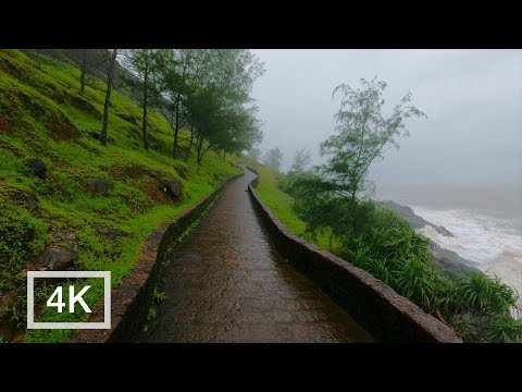 Bekal Fort Kerala, Full Walking Tour in a Rainy Day