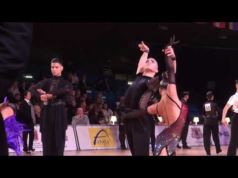 00301 Baltic Grand Prix 2018. WDSF World Youth LA - R.1, P