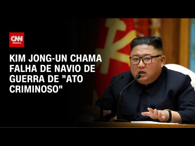 Navio de guerra da Coreia do Norte é danificado e irrita Kim Jong-un | CNN NOVO DIA