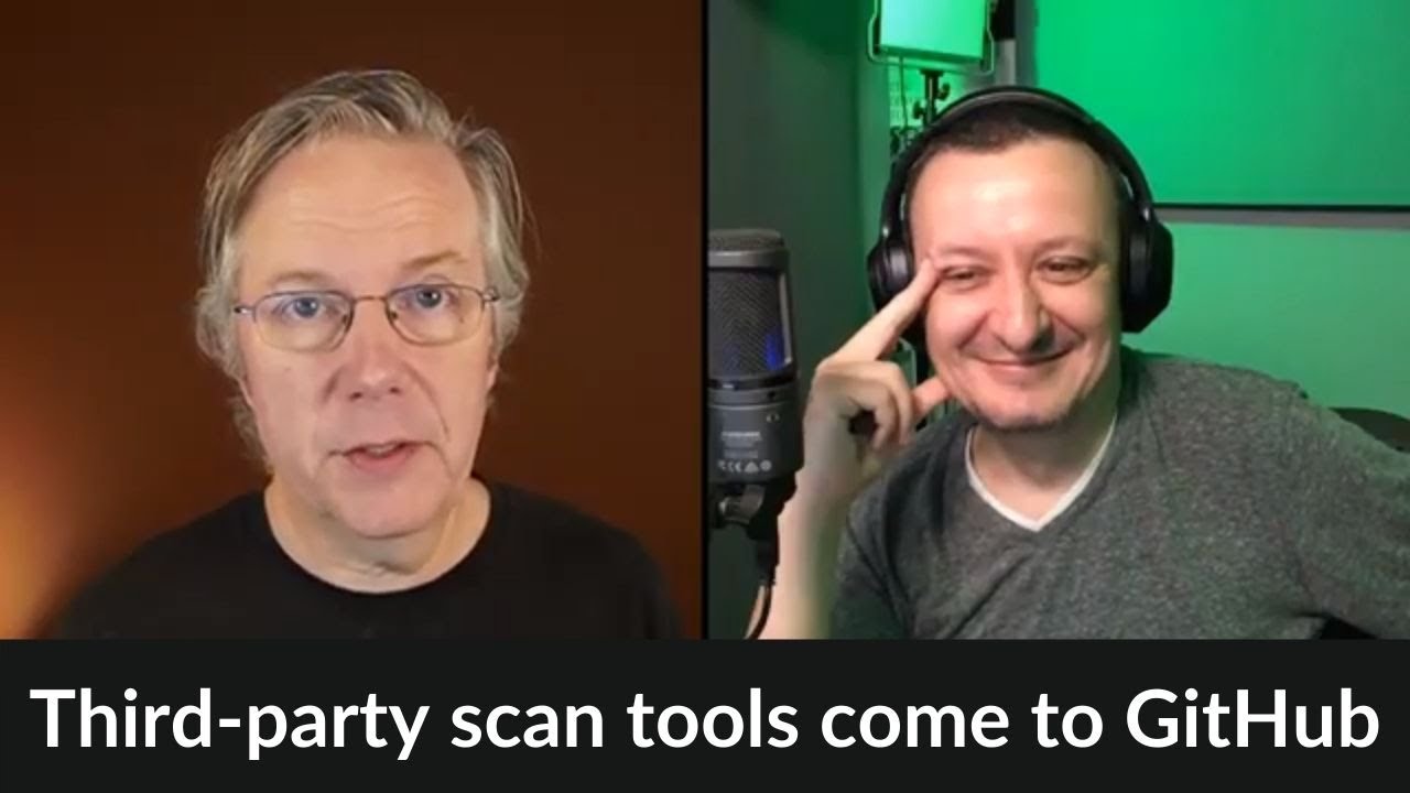 Third-party scan tools come to GitHub