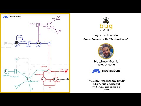 Machinations webinar by Matthew Morris