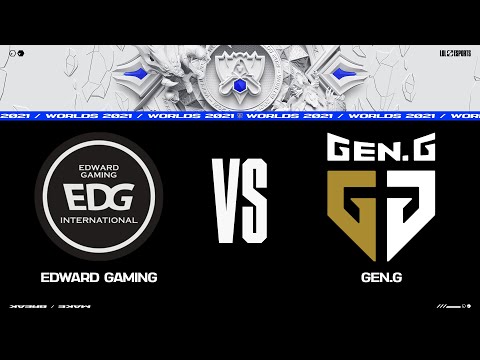 EDG vs. GEN | Worlds Semifinals Day 2 | Edward Gaming vs. Gen.G | Game 4 (2021)