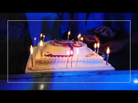faysal kaies munna's birthday cake 2017