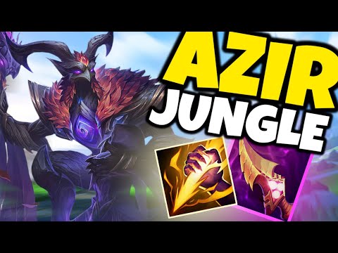 New Jungle Changes Make Azir Jungle OP!! - Body Those Fools | League of Legends