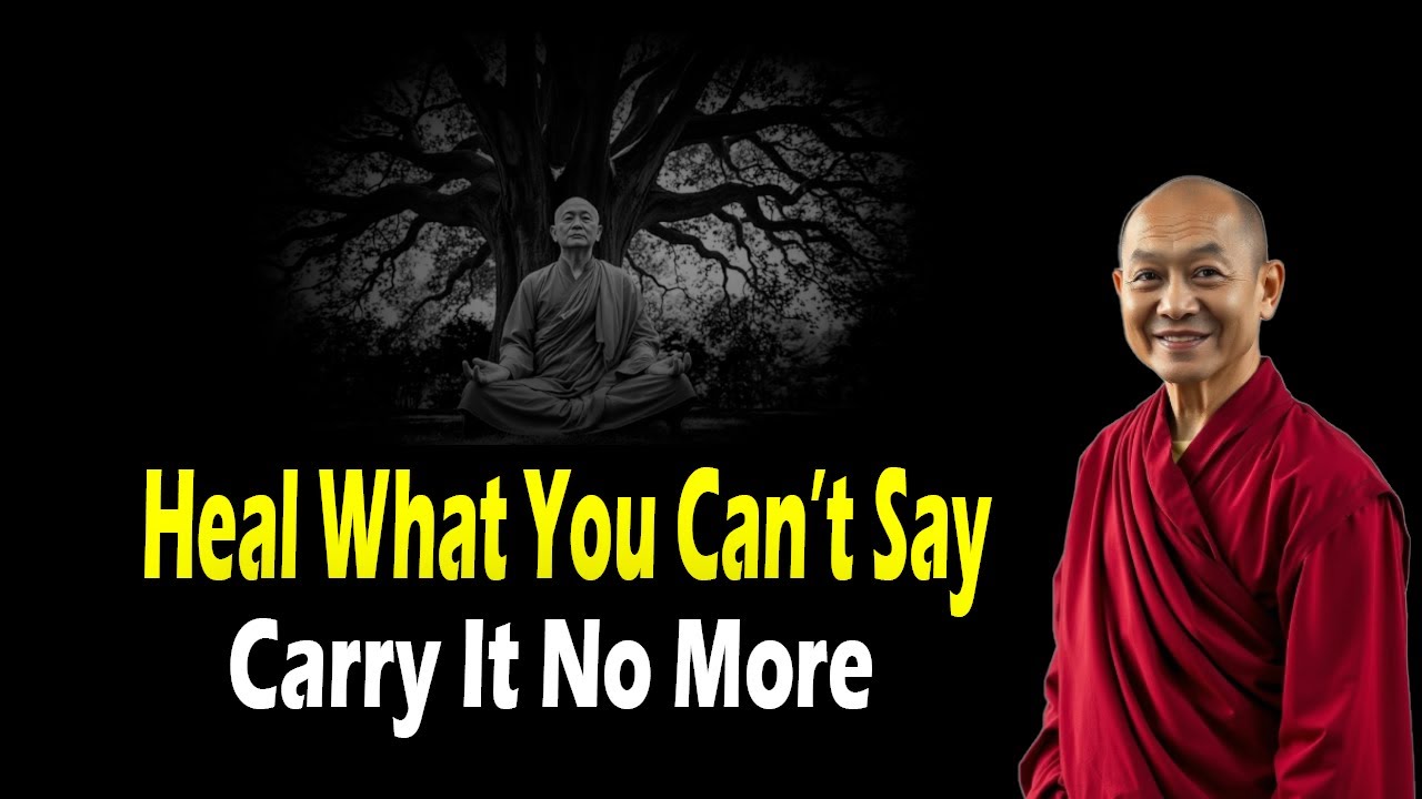 How to Let Go of Pain You Can’t Talk About | Buddhist Wisdom to Heal the Mind