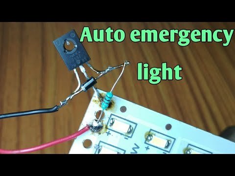 Showing Emergency Automatic Light