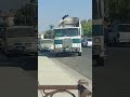 STRR Garbage Truck Picking Up Recycling In Delano Ca