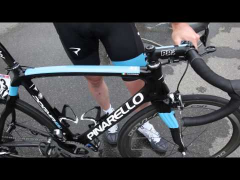 Philip Deignan's Team Sky Pinarello race bike