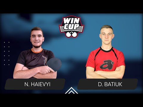 22:00 Nazarii Haievyi - Dmytro Batiuk West 5 WIN CUP 29.04.2024 | TABLE TENNIS WINCUP