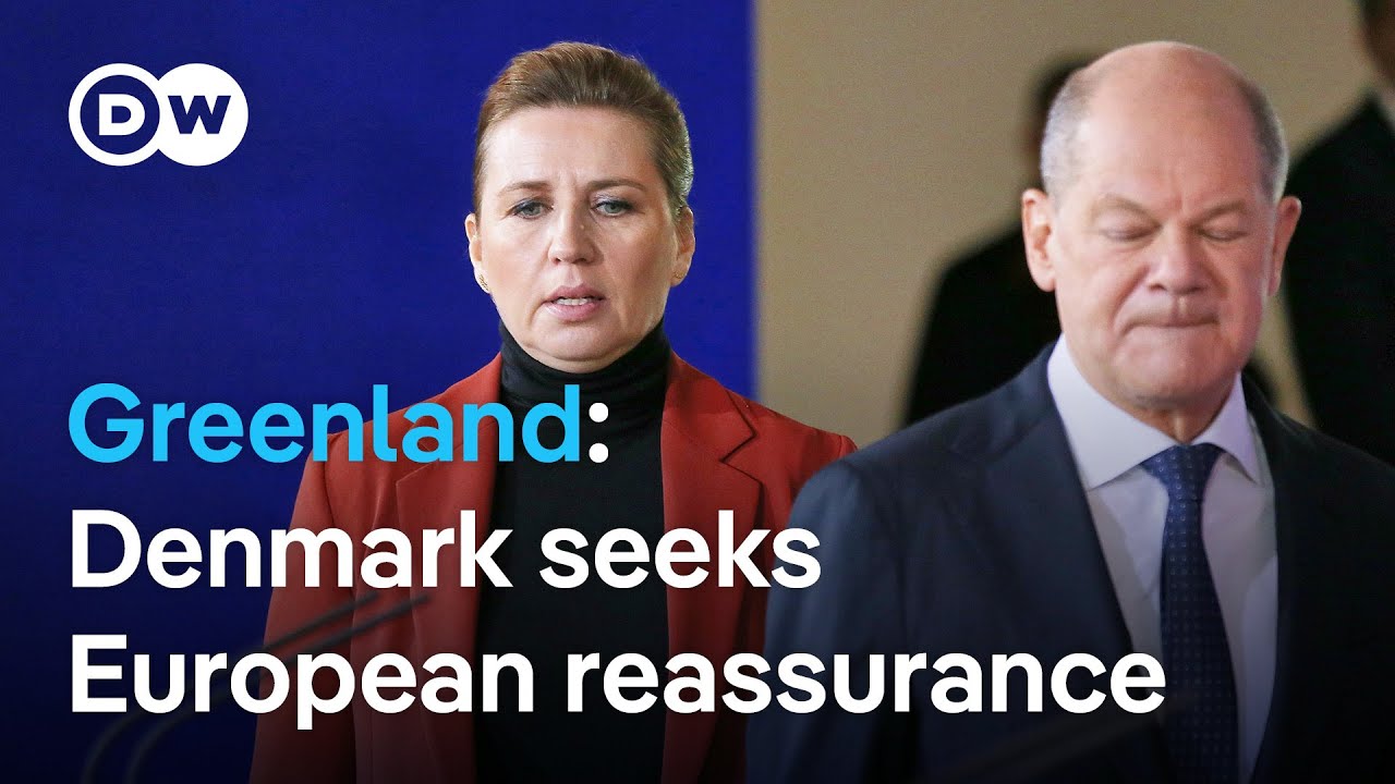 Danish leader feeling the heat following Trump's repeated Greenland threats | DW News