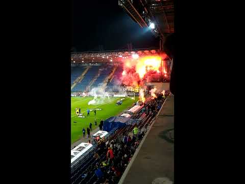 Wisła Kraków vs Sandecja Nowy Sącz (racowisko)