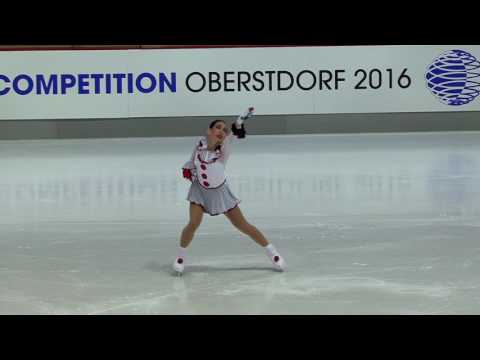 Stephanie Huot- Silver Ladies III Artistic Free Skating - 2016 Oberstdorf