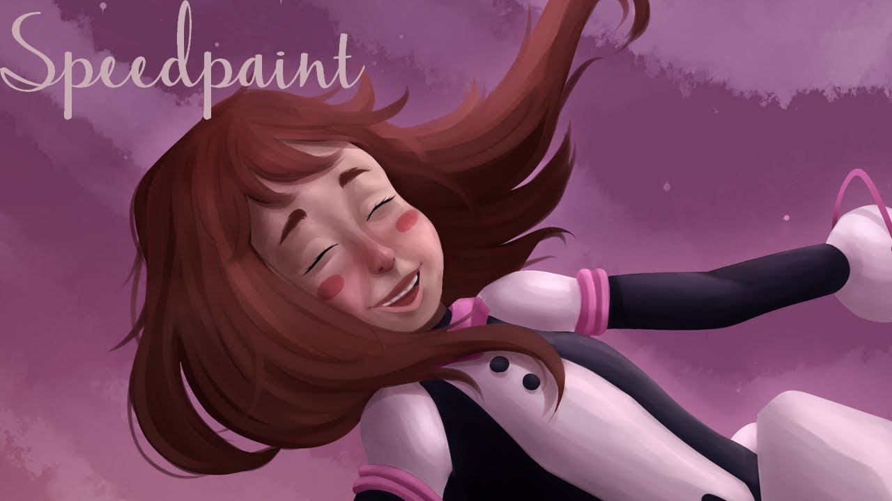 [Speedpaint] Uraraka Ochako - Uravity