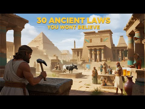 30 Surprising Laws from Antiquity: Forgotten Rules You Missed | History Revealed