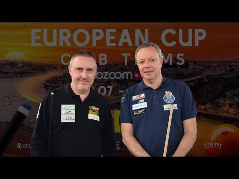 2025 European Cup Club Teams - Final - Frédéric CAUDRON (BC Soissons) vs Dick JASPERS (FC Porto)