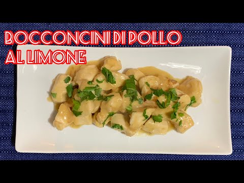 BOCCONCINI DI POLLO AL LIMONE//Recitta Facile