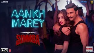 Aankh marey || Ranveer Singh || Sara Ali Khan || Neha Kakkar || Mika Singh || Tanishk Bagchi || KS