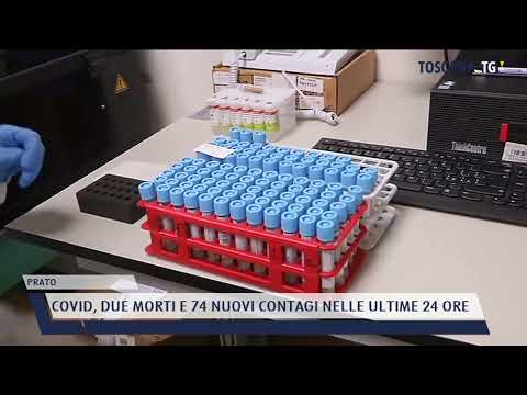 2022-03-28 PRATO - COVID, DUE MORTI E 74 NUOVI CONTAGI NELLE ULTIME 24 ORE