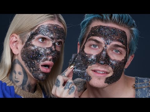 GLITTER GLAMGLOW FACE MASK!! REVIEW + DEMO (GLITTER GLAMGLOW FACE MASK!! REVIEW + DEMO)