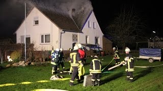 preview picture of video 'Hausbrand in Lohre: Hund des Besitzers erstickte am Brandrauch'