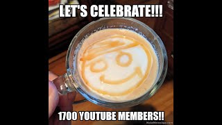 YouTube 1700 Channel Members - Celebrate - Subscribe & I Offer Even More Smiles - LOL - HAHAHA - Sub