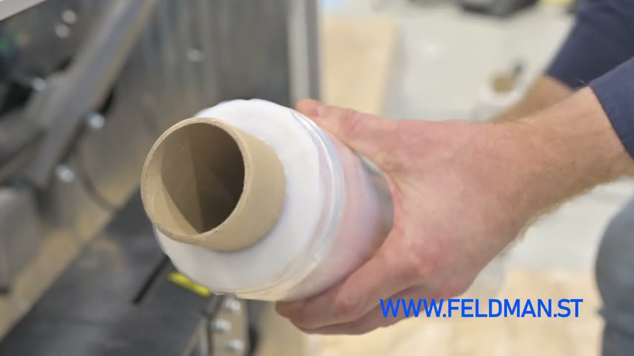 New Automatic Compact High-Speed PE Pre-Stretch Film Rewinder | Hand Rolls & Machine Rolls