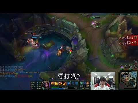【實況精華】SKT Faker 勒布朗 vs FW Maple 吸血鬼 (中文字幕)