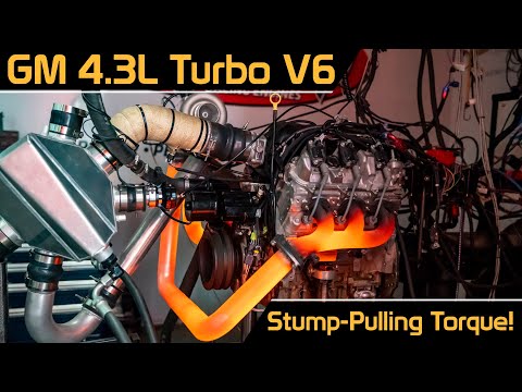 Turbocharged 4.3L LV3 V6 Dyno! Over 600hp and 700lb-ft of Torque!