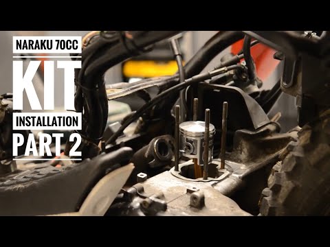 Naraku 70cc kit installation Part 2