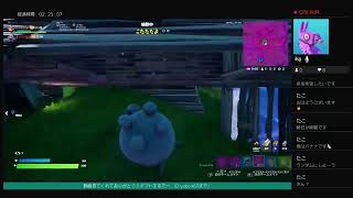フォートナイト　視聴者参加型！！今シーズン最後なんでライブしますﾆｺ(^^)