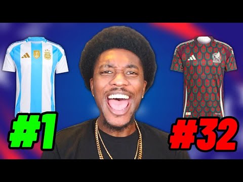 Ranking EVERY Copa America 2024 Kit From BEST to WORST 🔥