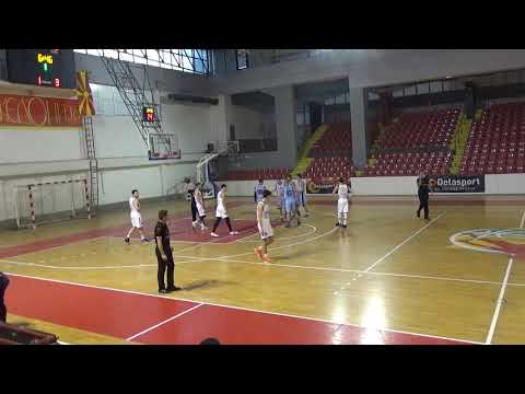 KK Vodno Suns Partizan   KK Mega Basket Prilep Vtora seniorska liga I poluvreme
