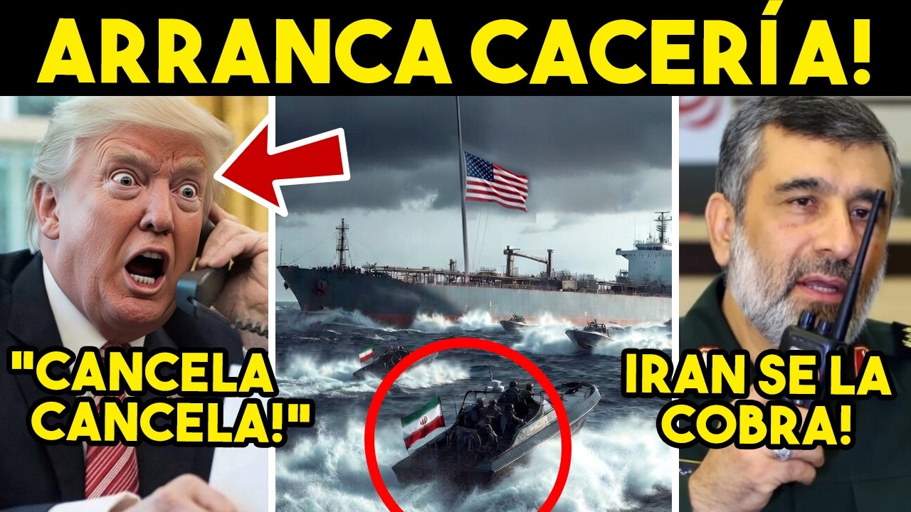 DE ULTIMA HORA! IRAN ATORA A TRUMP, RECHAZAN ALTO AL FUEGO. VAN POR BUQUES DE EU.