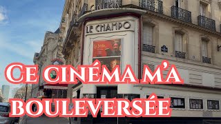 Le CHAMPO - cinéma mythique de Paris | regard d'une actrice japonaise