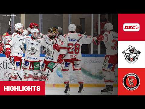 DEL2: Eisbären Regensburg vs. Eispiraten Crimmitschau | Highlights