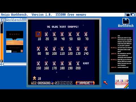 Amigos Plays Wiz N Liz (Commodore Amiga)