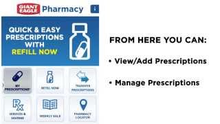 Managing Your Prescriptions | The Giant Eagle Pharmacy Mobile App Tutorial