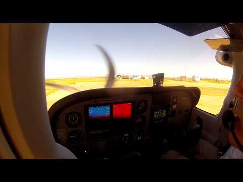 Redbird Redhawk Demo Flight - Run-up and Takeoff