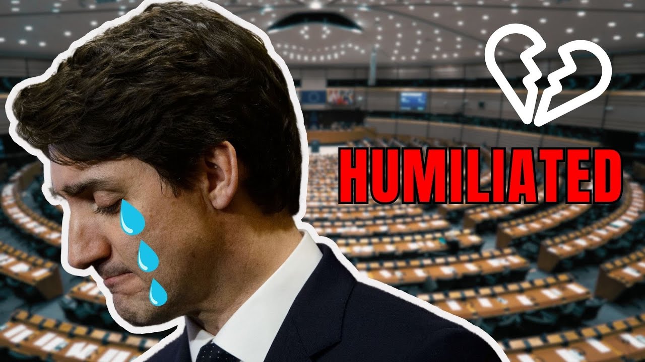 TRUDEAU HUMILIATED at EU Parliament by THREE Anti-DICTATOR MEPs