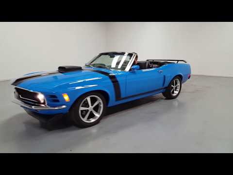 1970 Ford Mustang Convertible Restomod For Sale Stock #2289