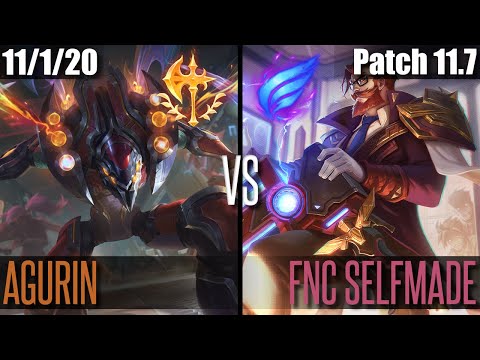 AGURIN KHA'ZIX vs FNC SELFMADE | EUW CHALLENGER | Patch 11.7