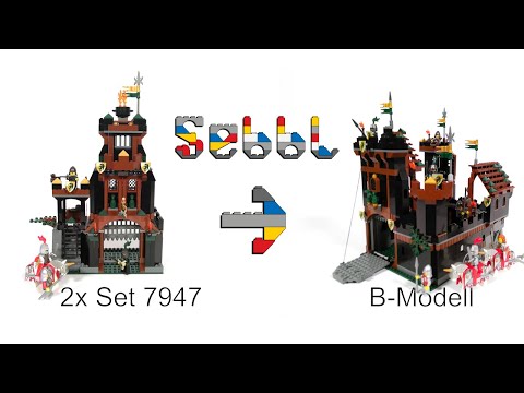 LEGO® 7947 B-Modell - Schwarze Ritterburg mit Konzept