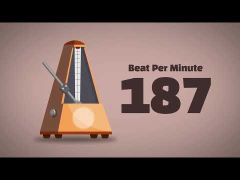 187 BPM Metronome [1Hour]